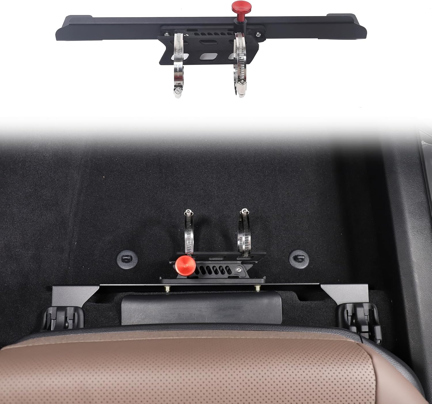 Car fire Extinguisher mounting Bracket Compatible with Lexus ES 2018-2025 Fire Extinguishing Installer Under Passenger Seat Quick Release Adjustable Fire Bracket Accessories