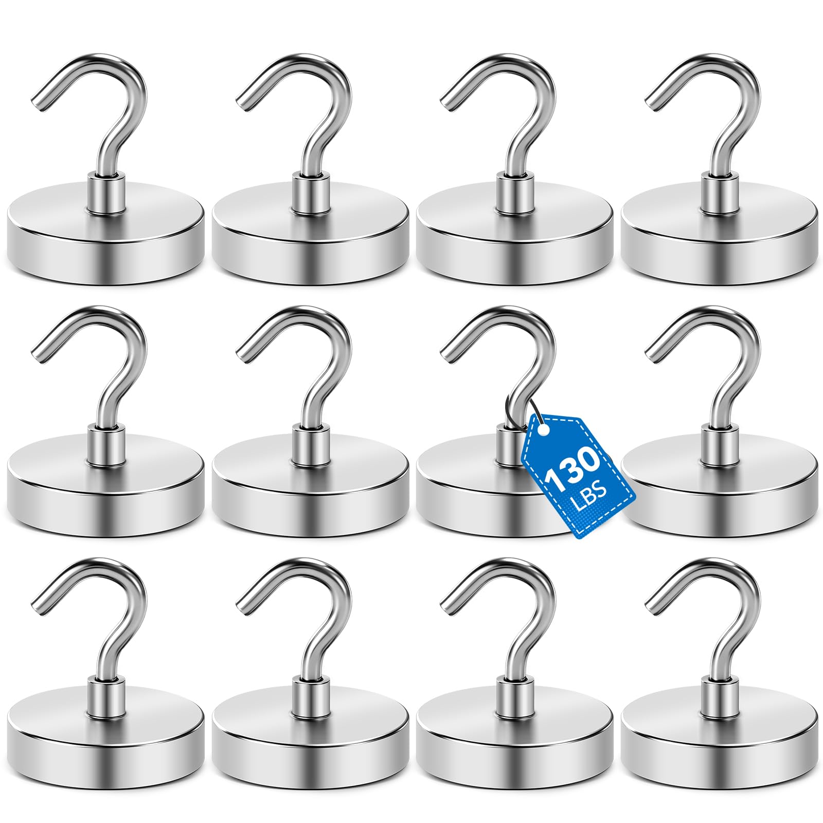LOVIMAG Magnetic Hooks - 25 Pack for Cruise Cabins -11