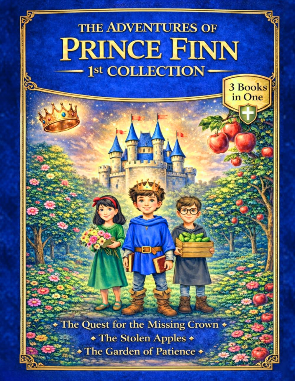 The Adventures of Prince Finn: The First Collection (3 Interactive Moral Stories for Ages 3–8): A Heartwarming Collection of Faith-Filled Adventures Teaching Patience, Honesty, and Courage