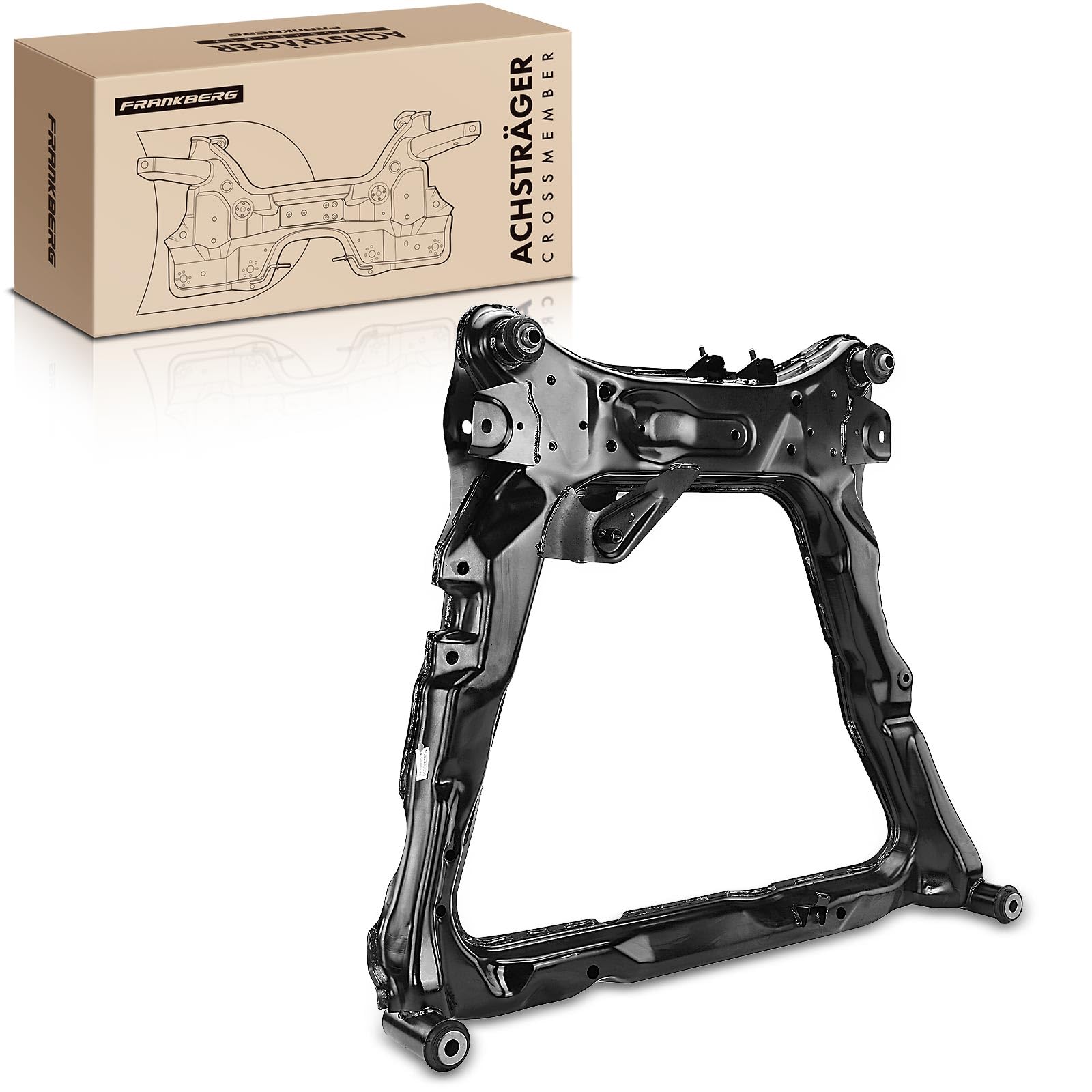 Frankberg Achskörper Vorderachse Kompatibel mit Qashqai +2 I J10 JJ10E NJ10 1.5L 2007-2013 Qashqai +2 I J10 JJ10E NJ10 1.6L 2011-2013 Qashqai +2 I J10 JJ10E NJ10 2.0L 2007-2013 Replace# 54400JD70A