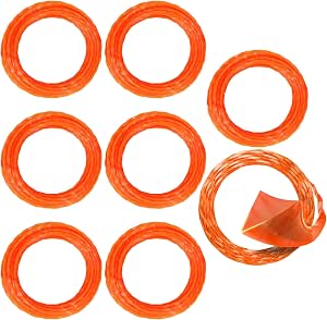 8x AL2420P Trimmerfaden Für EGO Power+ Rasentrimmer – 0,2 Cm Dick, 4,3 M Lang, Vorgeschnitten