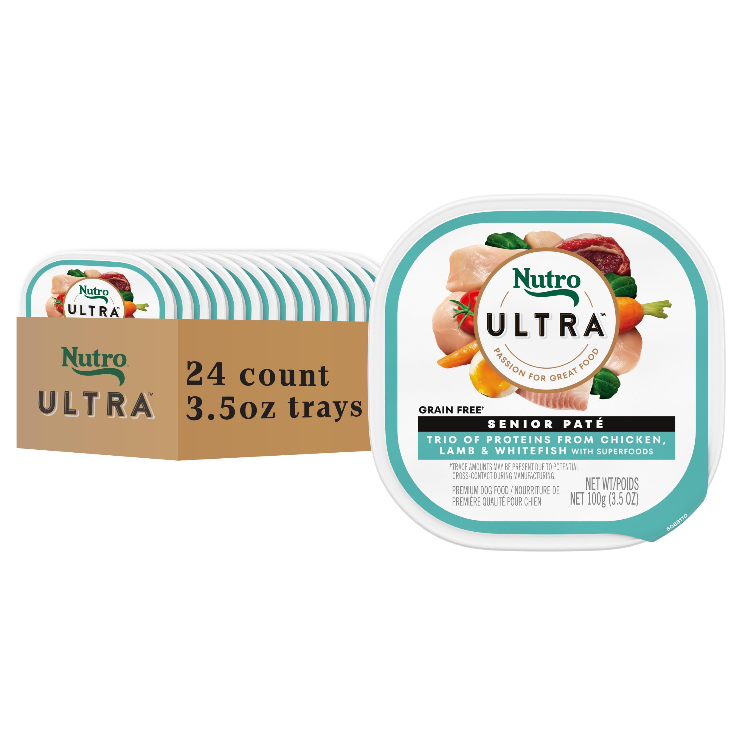 Nutro Ultra Wet Dog Food Senior Pate