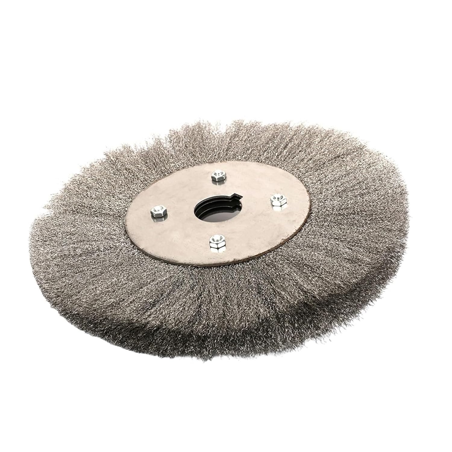 Stainless Steel Wire Wheel Brush 3" - 10" for Bench Grinder Polishing Abrasive Tool Metal Derusting(120mm Hole16mm)