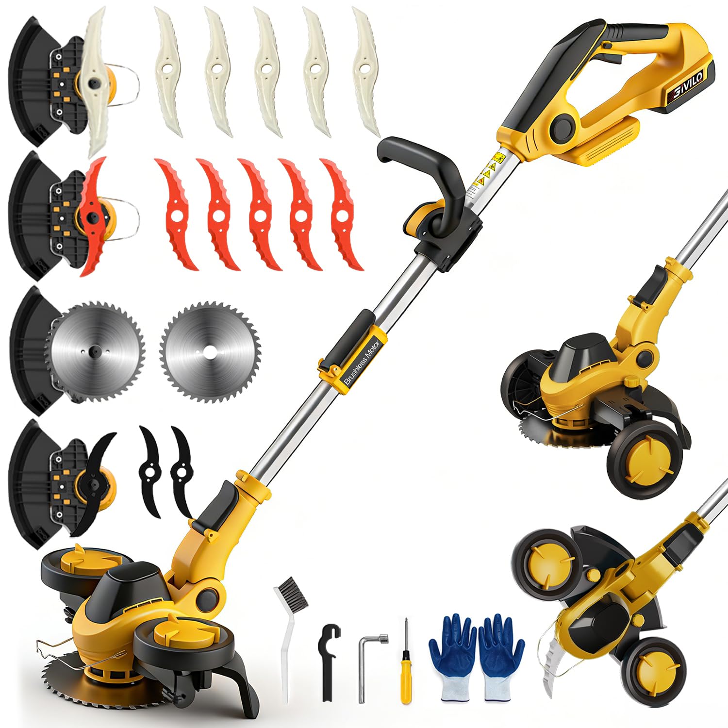 Photo 1 of 11-Inch Wacker Cordless Compatible with DEWALT 20V MAX Battery