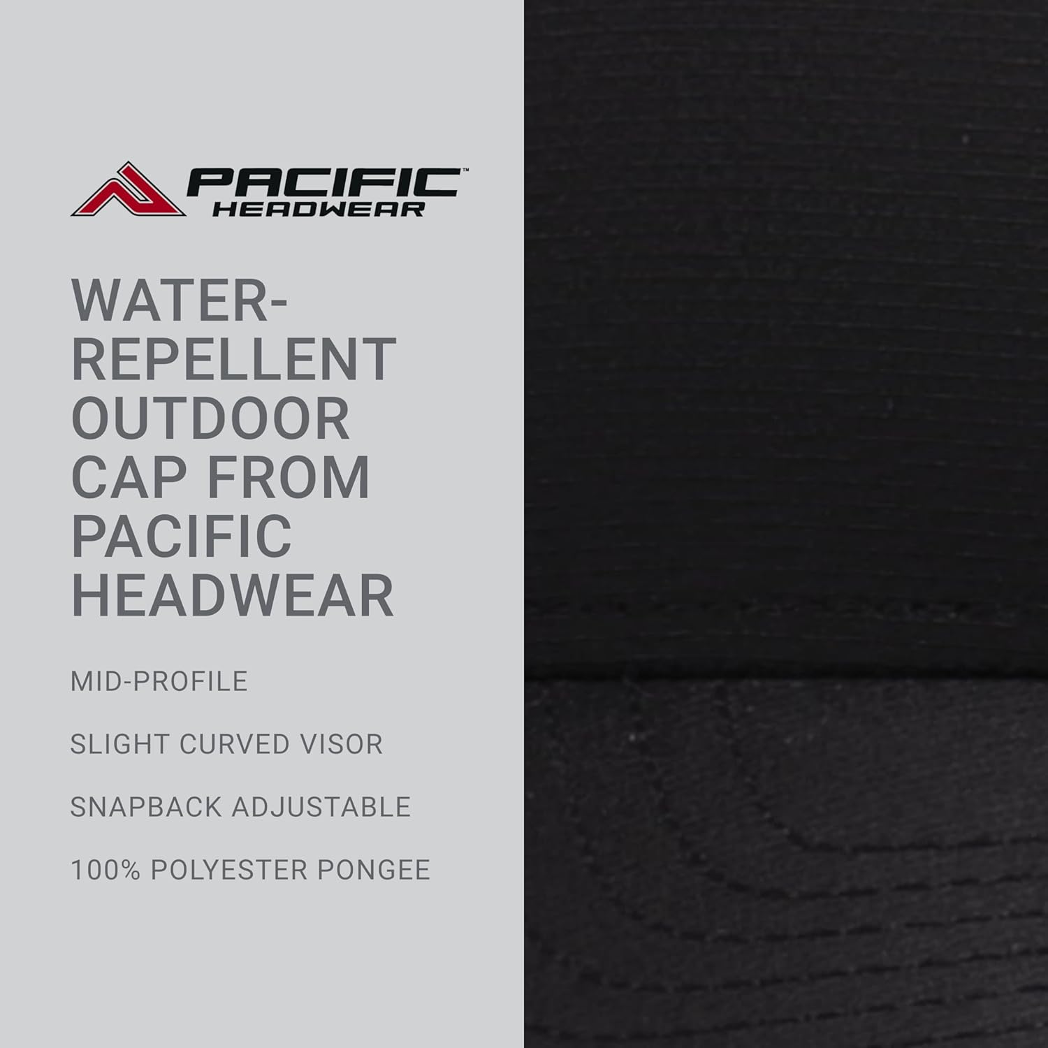 Pacific Headwear Unisex-Adult Pacific Headwear Water-Repellent Outdoor Cap - Image 5