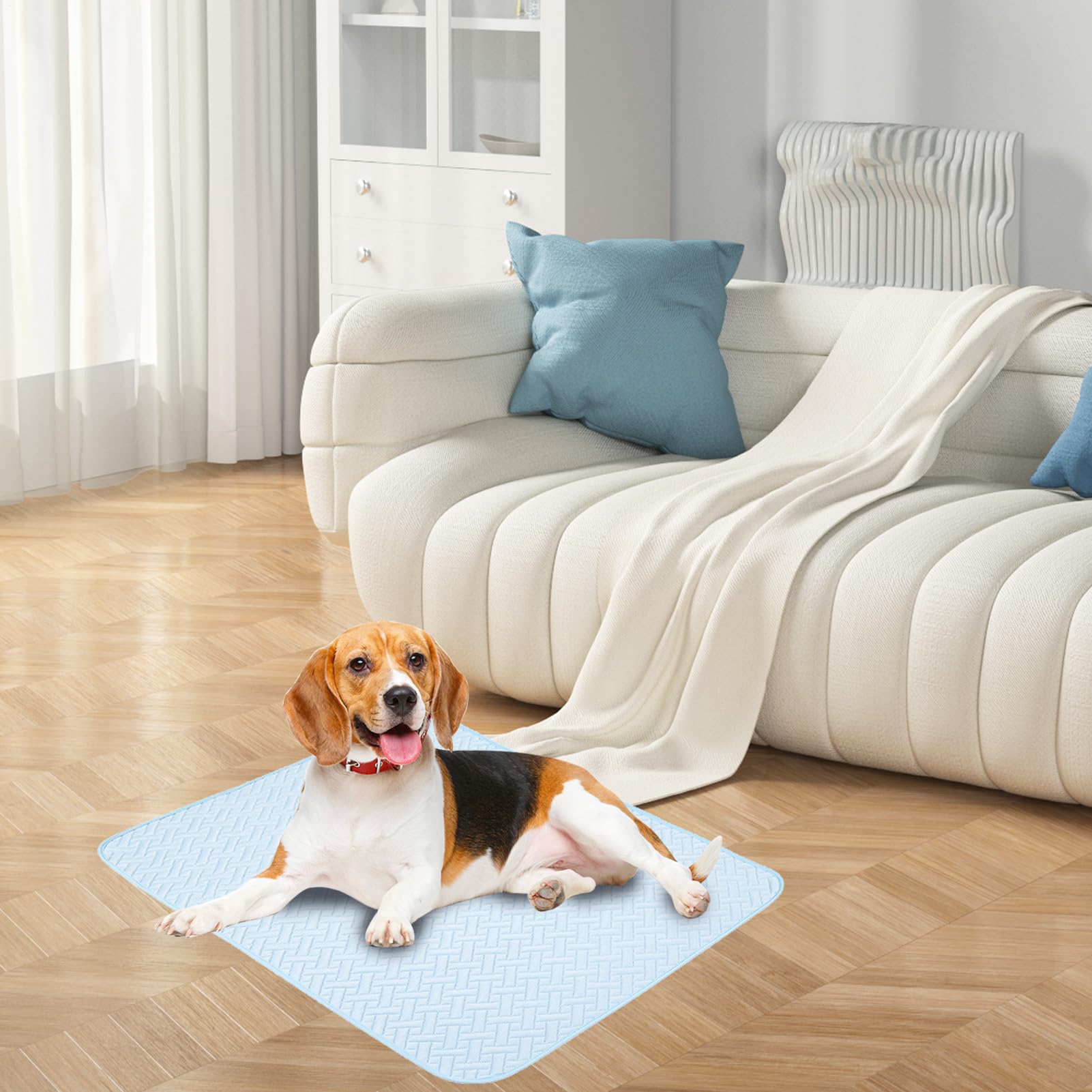 Alfombrilla de refrigeración para Perros | Alfombrilla refrescante para Perros para Camas y Lugares de Dormir, protección contra el Calor para Mascotas, cómoda Alfombrilla para Perros para