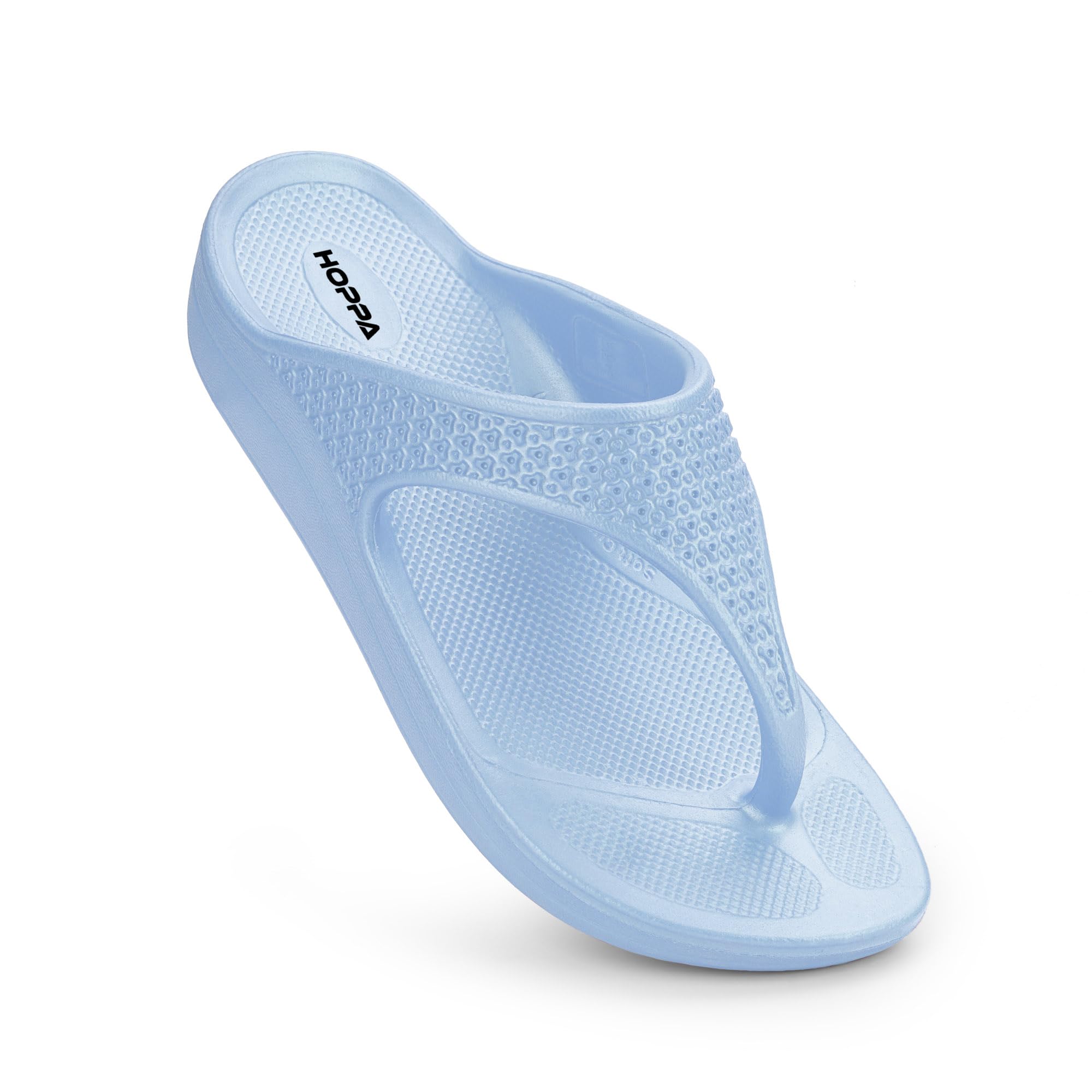 HOPPA - ALICE FLIP-FLOP - Womens Lightweight Classic Flip-Flop I HOPP Tech R-eva Material I Superior Bounce I Stylish & Anti-Skid I Waterproof I Recyclable & eco-Friendly (SKY, UK Footwear Size System, Adult, Women, Numeric, Medium, 5) (B0DDCD4D8V) Amazon Price History, Amazon Price Tracker