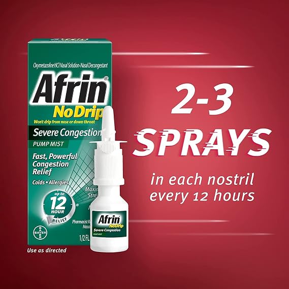Afrin No Drip Pump Mist 15 ml