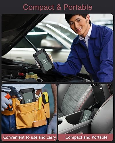 Miniatura 6 de LOFICOPER Juego de destornilladores de trinquete, juego de destornilladores magnéticos 42 en 1 con mango de trinquete, kit de herramientas de