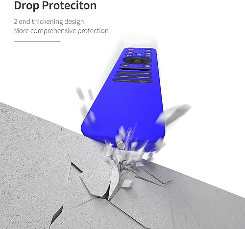 Miniatura 5 de Funda de silicona con control remoto para LG MR25GA, compatible con televisores inteligentes LG OLED 2025 C5, B5, G5, M5, con cordón (azul)