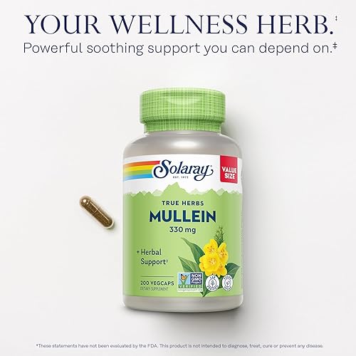 Miniatura 5 de SOLARAY Aceite de orégano cápsulas blandas de 150 mg y hoja de gordolobo 330 mg - Paquete de apoyo para el bienestar - Cápsulas de aceite de orégano