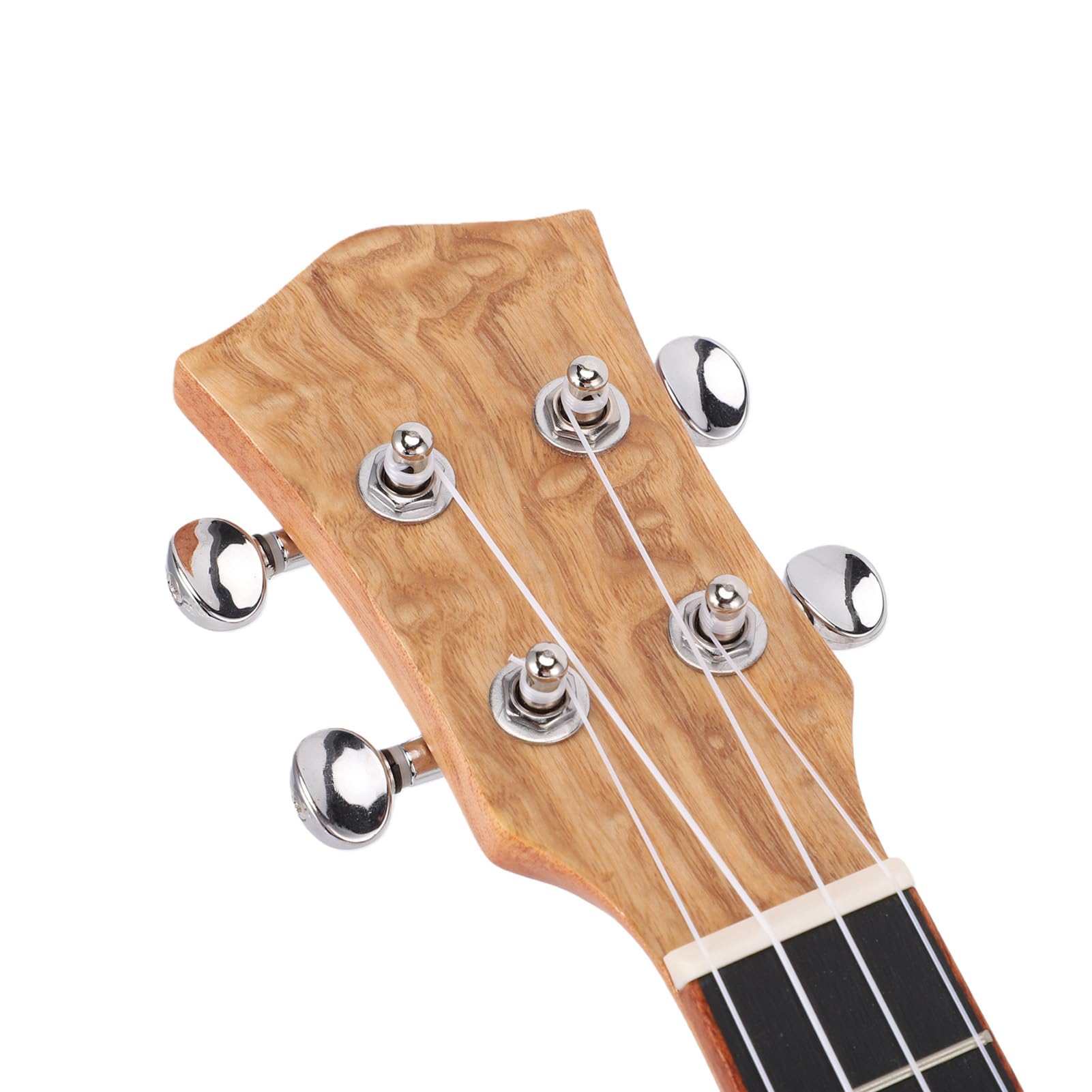 Keenso Ukulele Elettrico, Ukulele Elettrico Bluetooth da 23 Pollici con Struttura in Ebano in Fibra di Carbonio Okoume, Ricaricabile 600mAh, Ricarica 2H, con Custodia per Adulti e Amanti della Musica