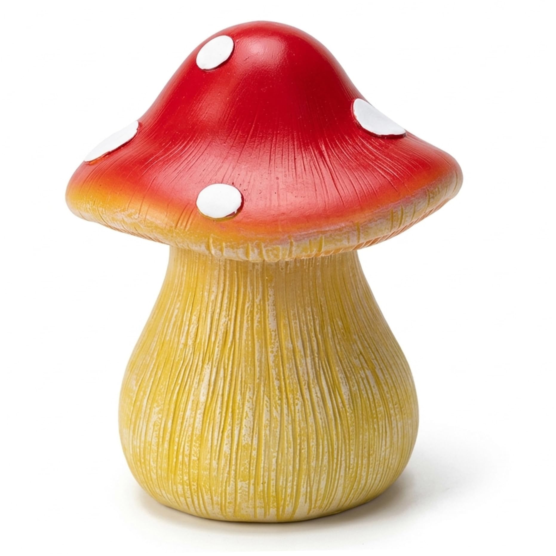 Porte-clés caché extérieur champignon en résine étanche pour jardin et cour