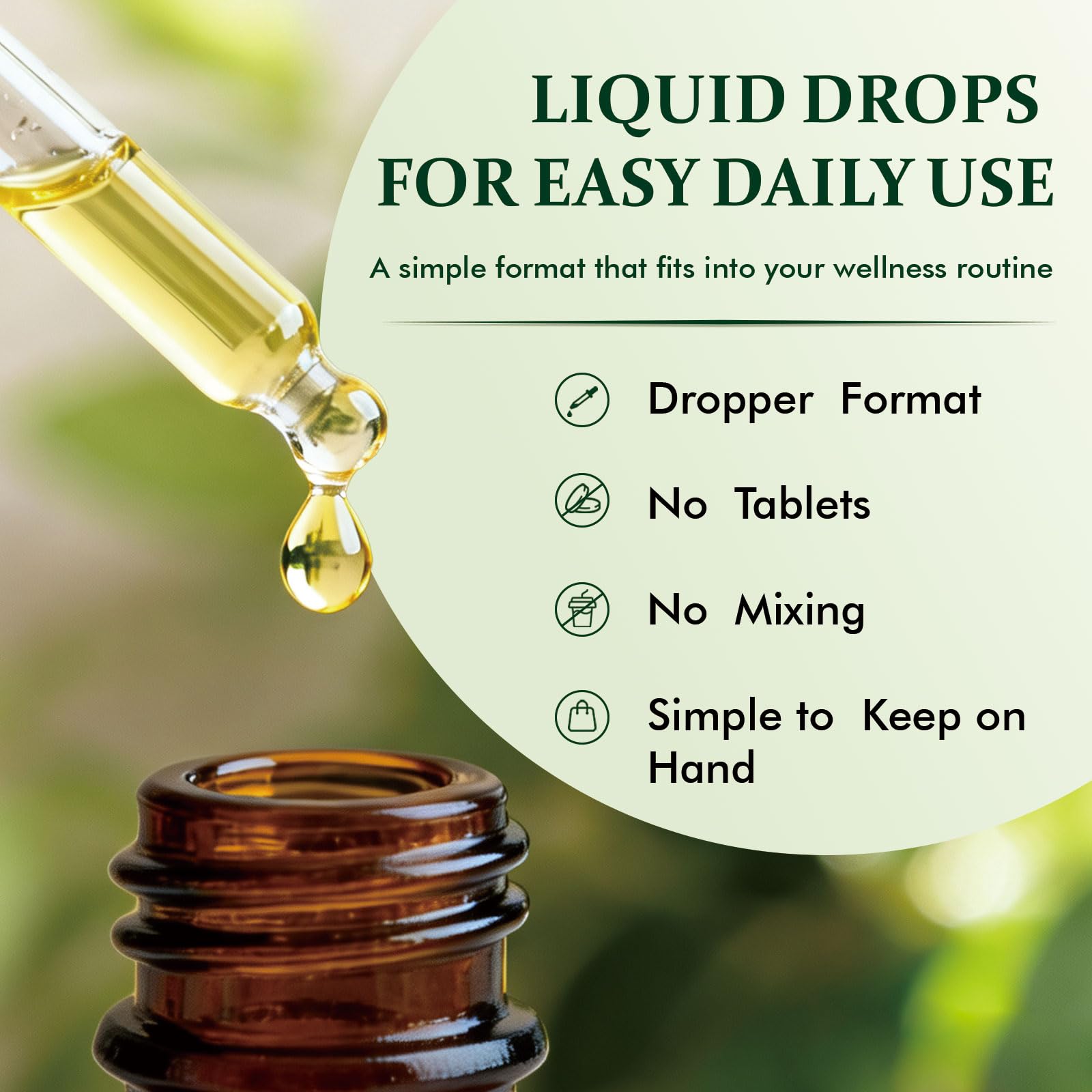 Somara Bone Density Complex Liquid, Calcium Magnesium K2 D3 Drops — Amazon image 4