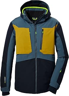 killtec Herren Ksw 47 Mn Ski Jckt Skijacke/Funktionsjacke mit abzipbarer Kapuze und Schneefang