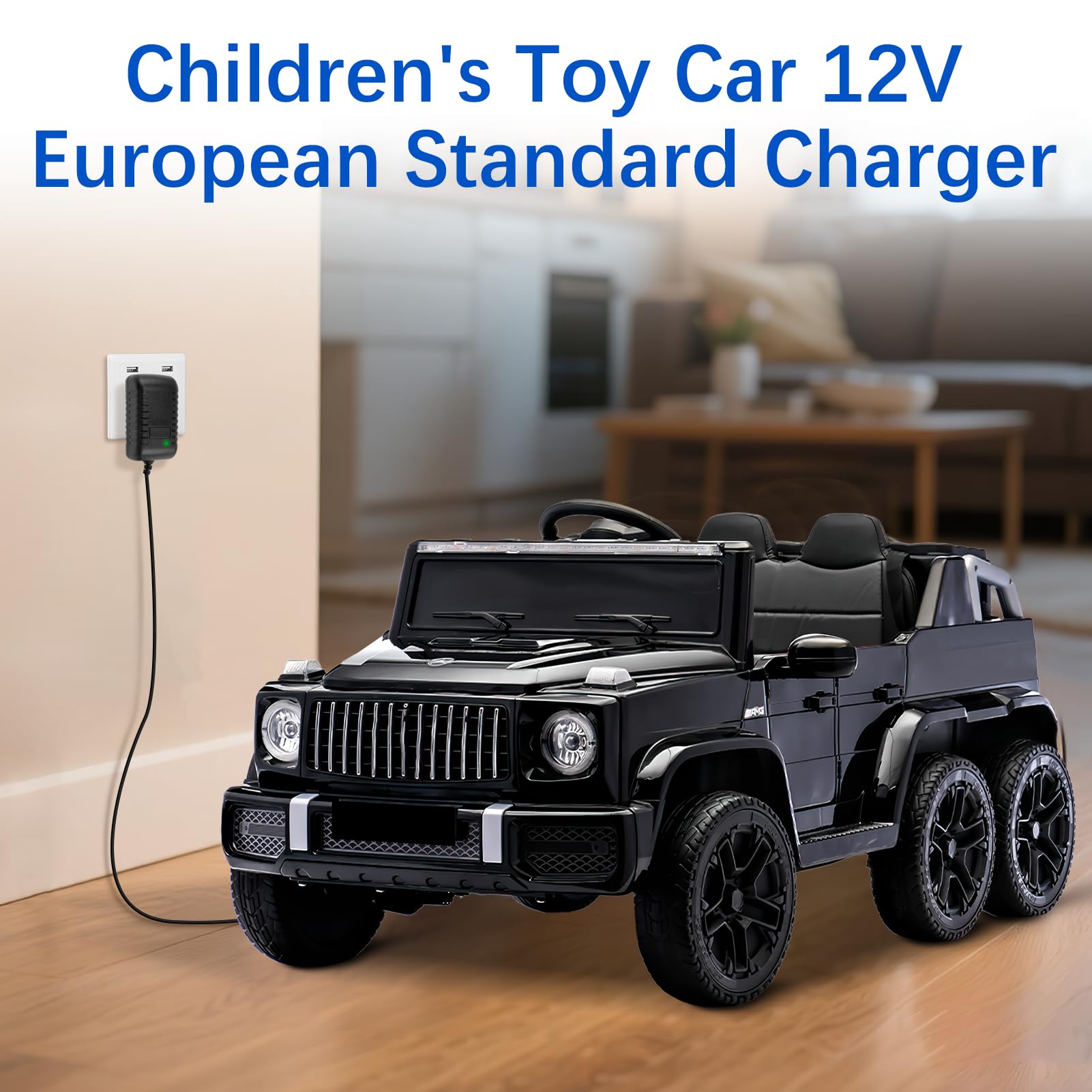RHO- Chargeur d'entretien Chargeur de batterie de voiture 12V 6A
