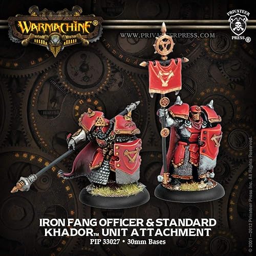Privateer Press Warmachine Khador Iron Fang Pikemen Unidad Kit de Modelo de Accesorio