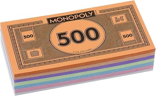 Dinero de juguete para juego de mesa Monopoly