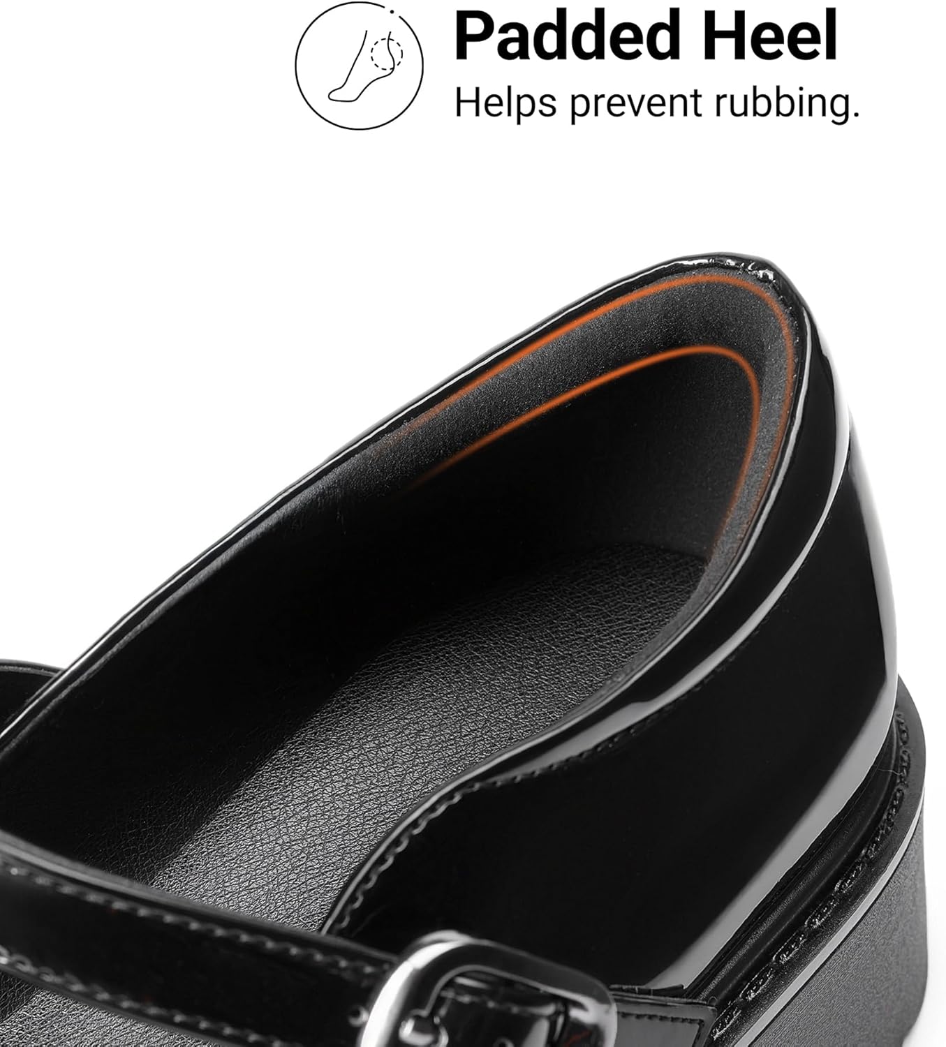 DREAM PAIRS Mary Jane Platform Shoes for Women Closed Toe Chunky Block Heel Cute Dress Shoes