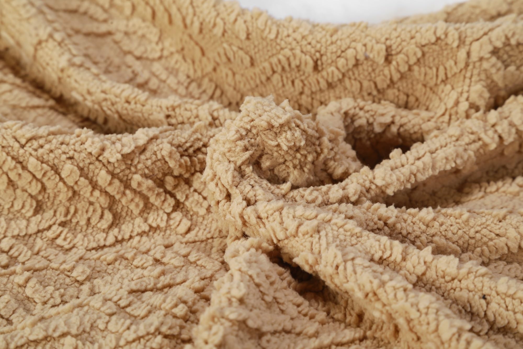 Cama Calmante Ortopédica Con Manta y Capucha Para Perro/Gato, Saco de Dormir Extraíble y Lavable, Suave Fuzzy Cómoda Sofá Para Mascotas Pequeñas y Medianas (Beige, 100x75x)
