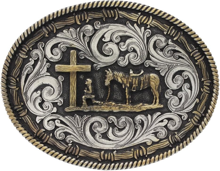 Christian belt buckles for sale Clearance