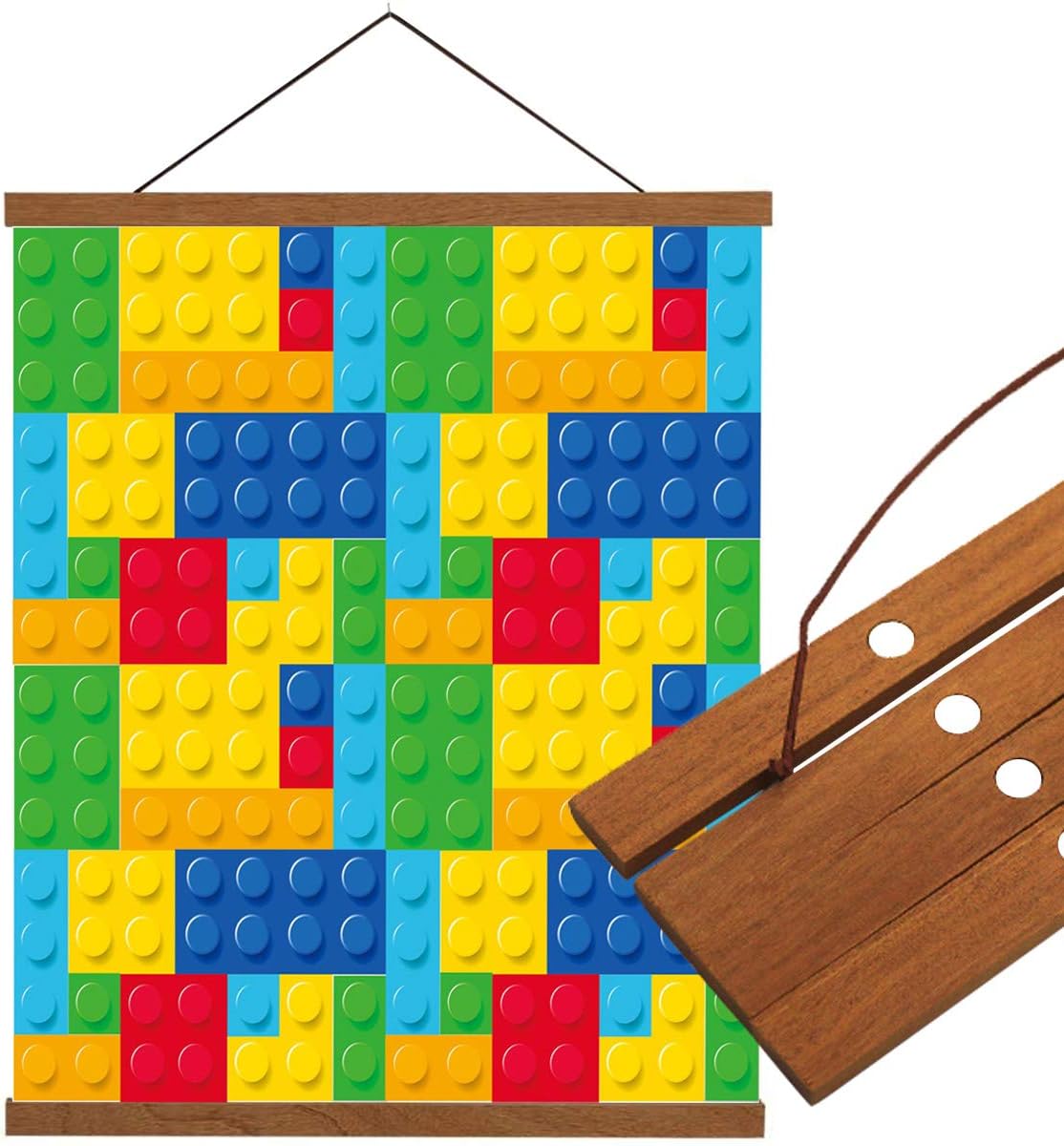 ARTSHOWING Colorful Blocks Poster Hanger Frame