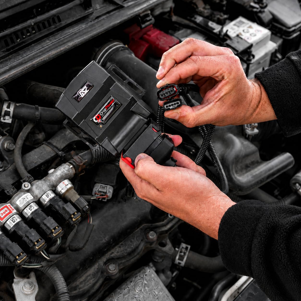 Centralina Aggiuntiva GS2 per Pilot II/III per motori a benzina | Fino al 20% di potenza in più per Honda Benzina Montaggio facile senza attrezzi nessuna modifica ECU Guida QR Plug&Play