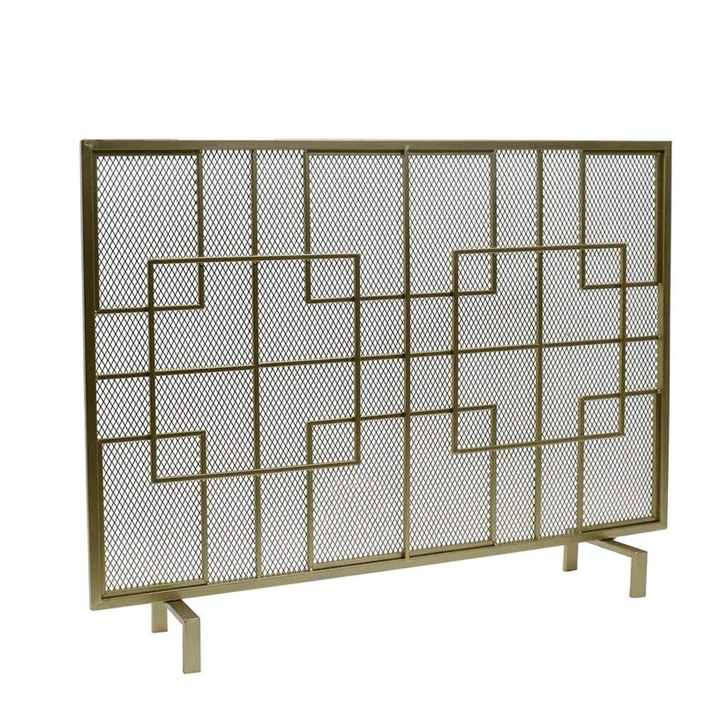 Buy Indoor Fireplace Screen Simple Nordic Wrought Iron