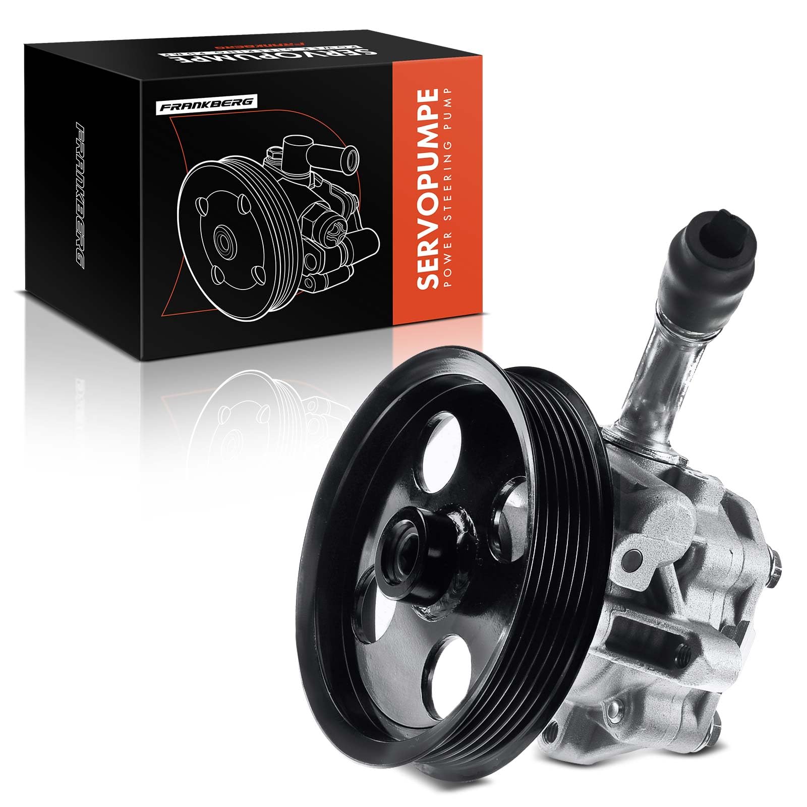 Frankberg Pompa servosterzo Compatibile con Wrangler III JK 3.6 V6 2011-2025 Replace# 20-1039,5154400AC