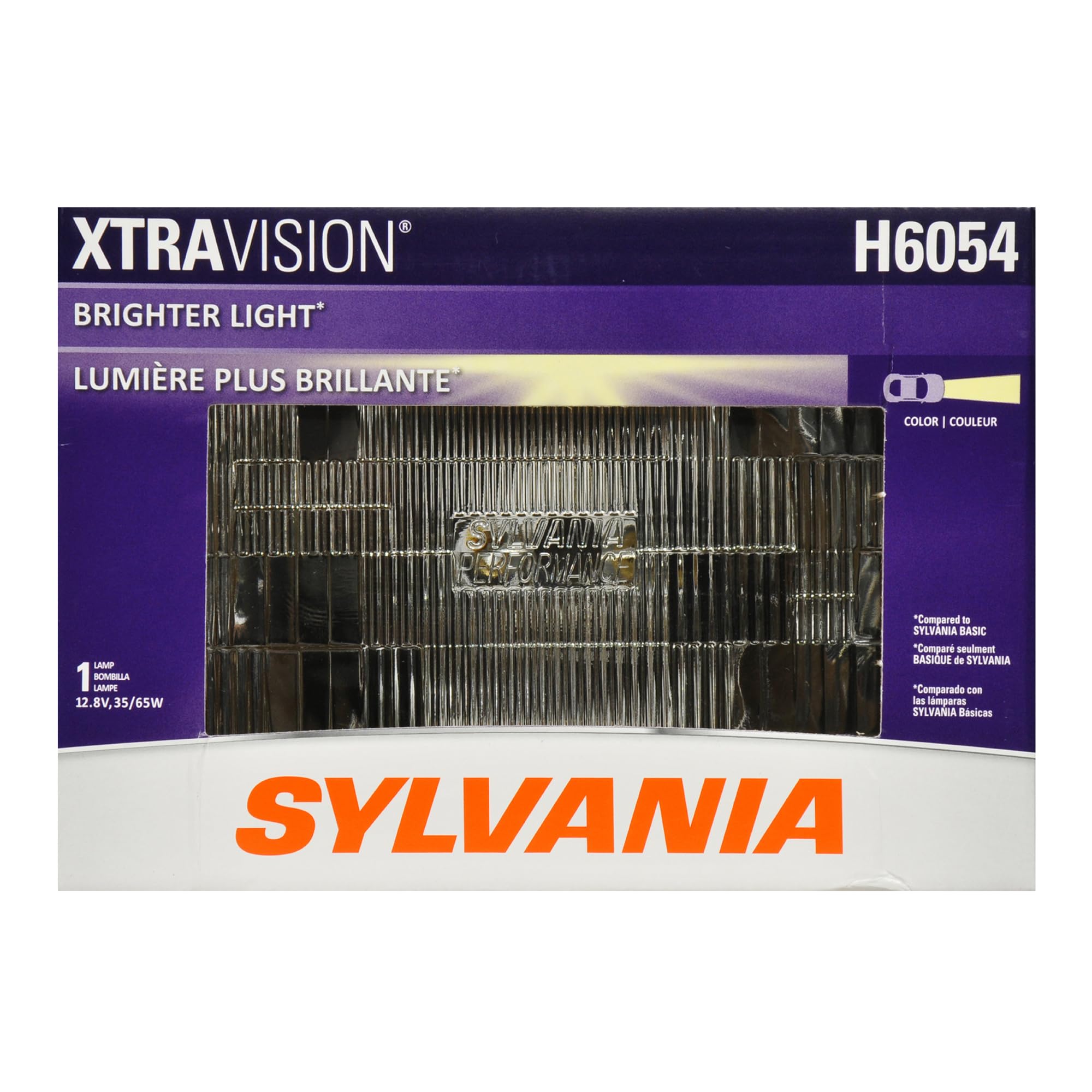 SYLVANIA H6054XV.BX H6054 XtraVision Phare halogène 142 x 200
