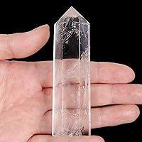 Vista 7 de Varitas de cristal de obsidiana, Cuarzo rosa