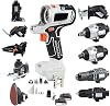 Household Brushless Power Tool Combo Kit, 10-in-1 Cordless Woodworking Tool Set with 4.0Ah Battery & Tool Box, Recipe Saw Circular Chainsaw Vibrating Tool, Screwdriver Wrench Impact Drill Sander
