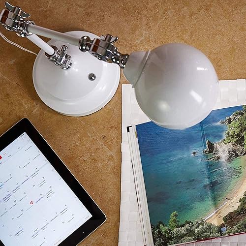 Miniatura 9 de OttLite Prevention Pharmacy Adjustable LED Desk Lamp with USB Charging - Designed to Reduce Eyestrain, 3-Point Adjustable Neck, 3 Brightness