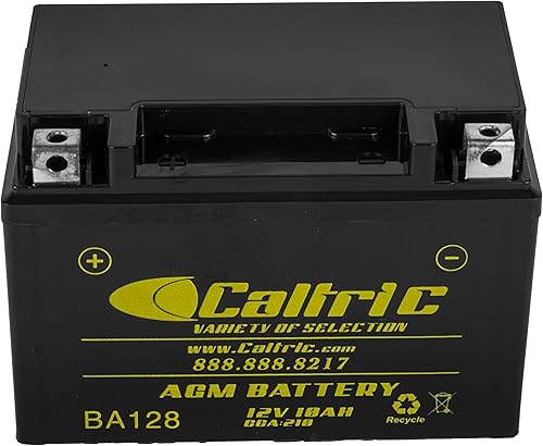 Miniatura 4 de Caltric Compatible con Agm Battery Honda Vt750C Vt750Ca Shadow Aero 750 Abs 2004-2009