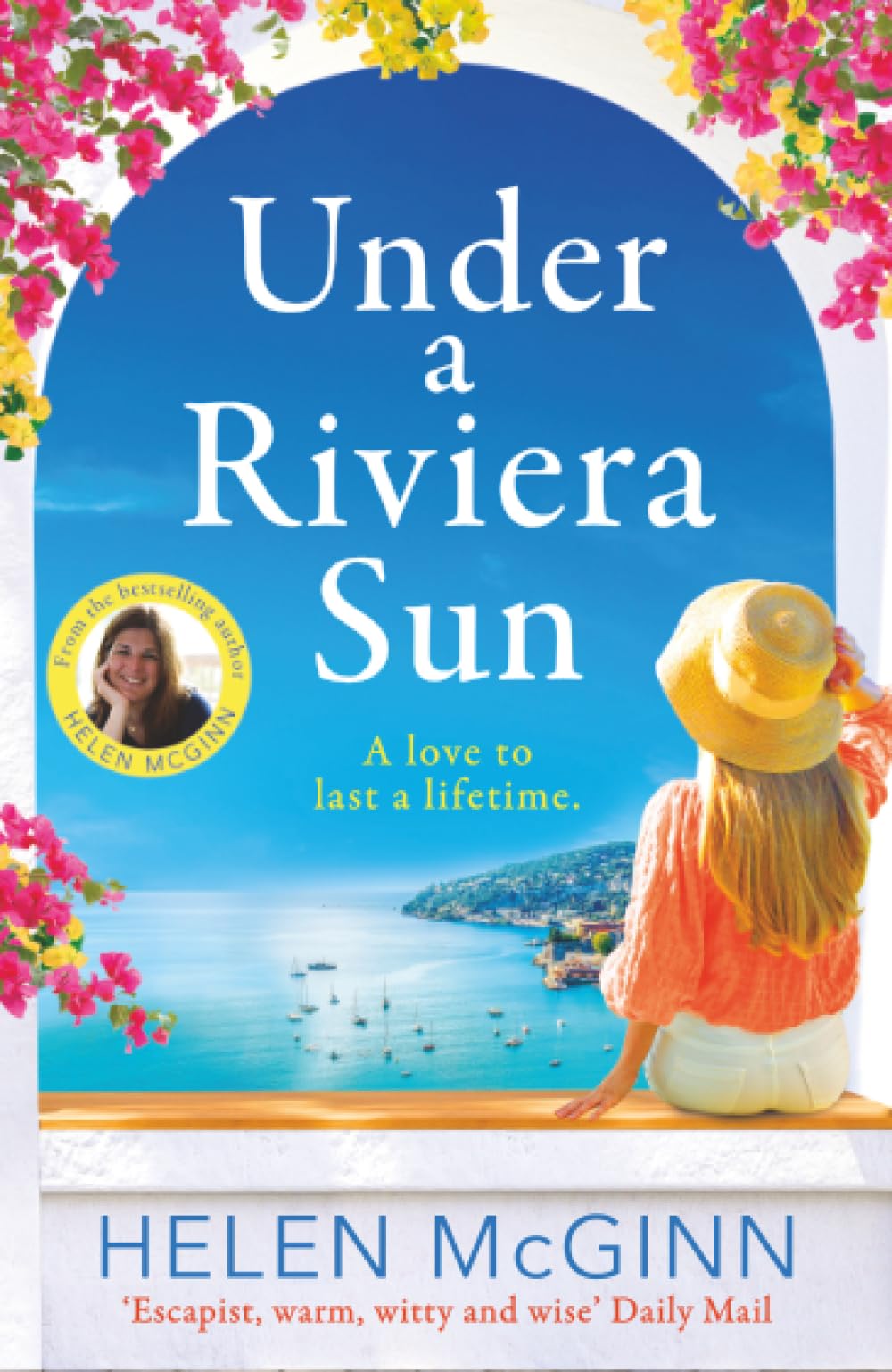 Helen McGinn Under a Riviera Moon Paperback Book