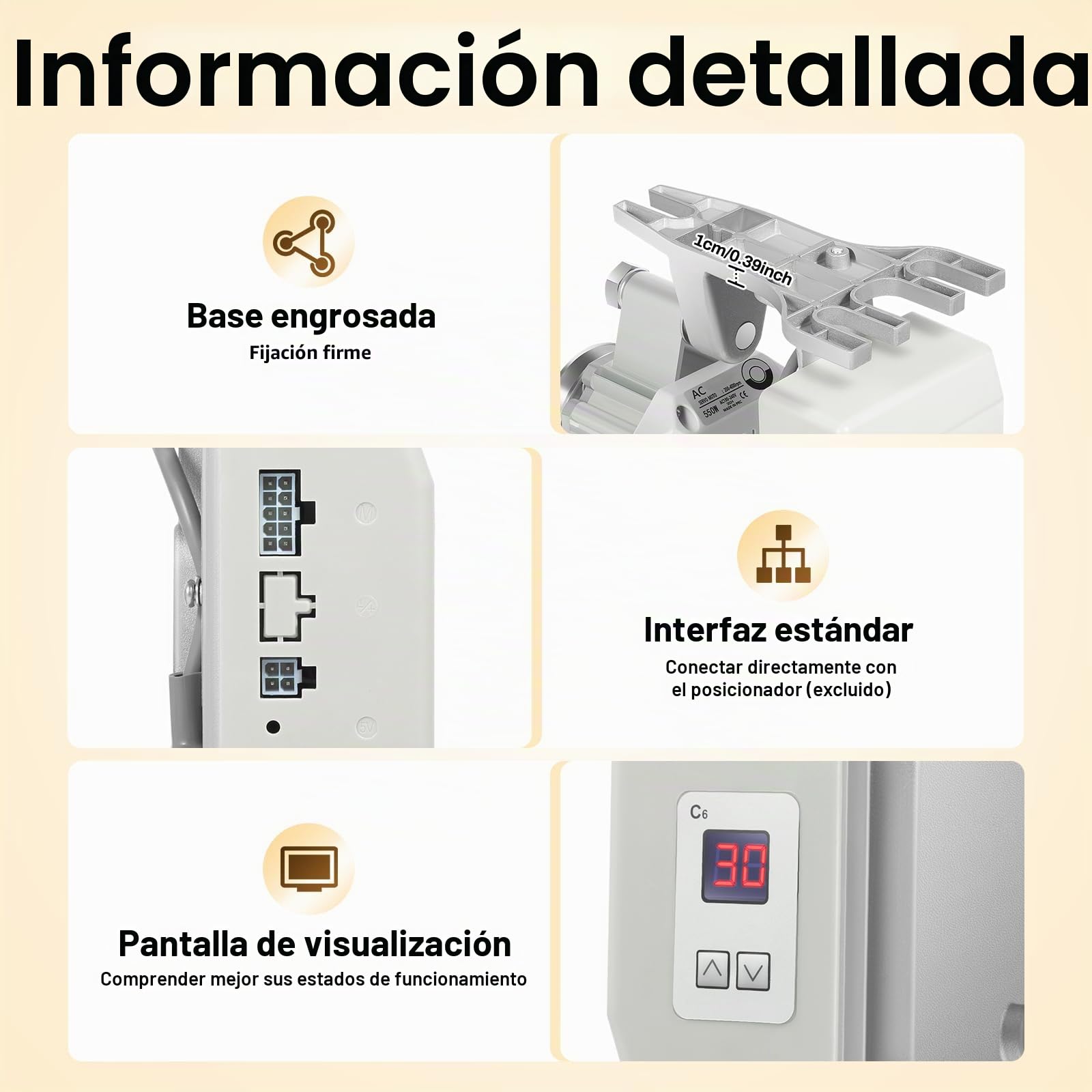 Servo motor de 550 W, ahorro de energía, 220 V, servomotor eléctrico sin escobillas, motor de máquina de coser industrial, velocidad nominal: 3000 rpm