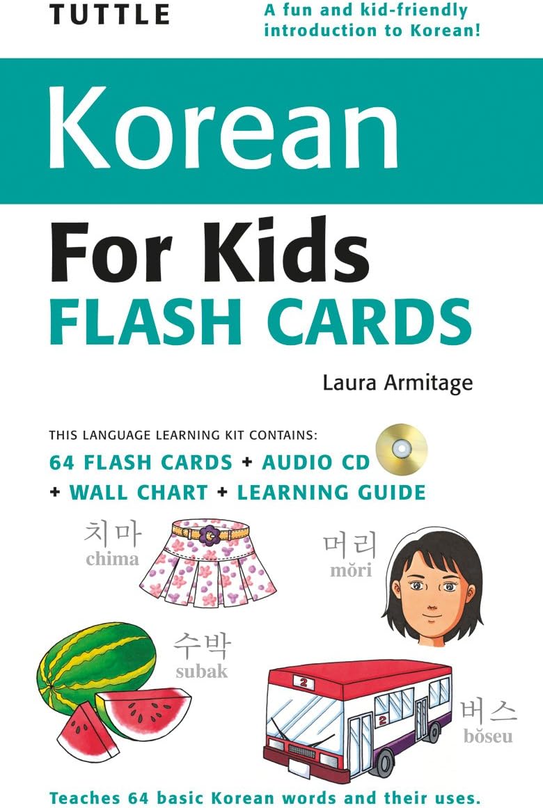 Tuttle Korean for Kids Flash Cards (Tuttle Flash Cards) Cards – Download: Adobe Reader, September 10, 2009