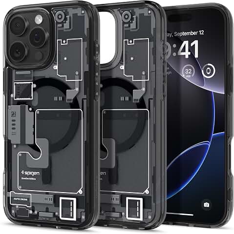 Funda Spigen Ultra Hybrid Para Google Pixel 10 Pro XL - Transparente, Con Bordes Elevados | Protección Híbrida TPU+PC