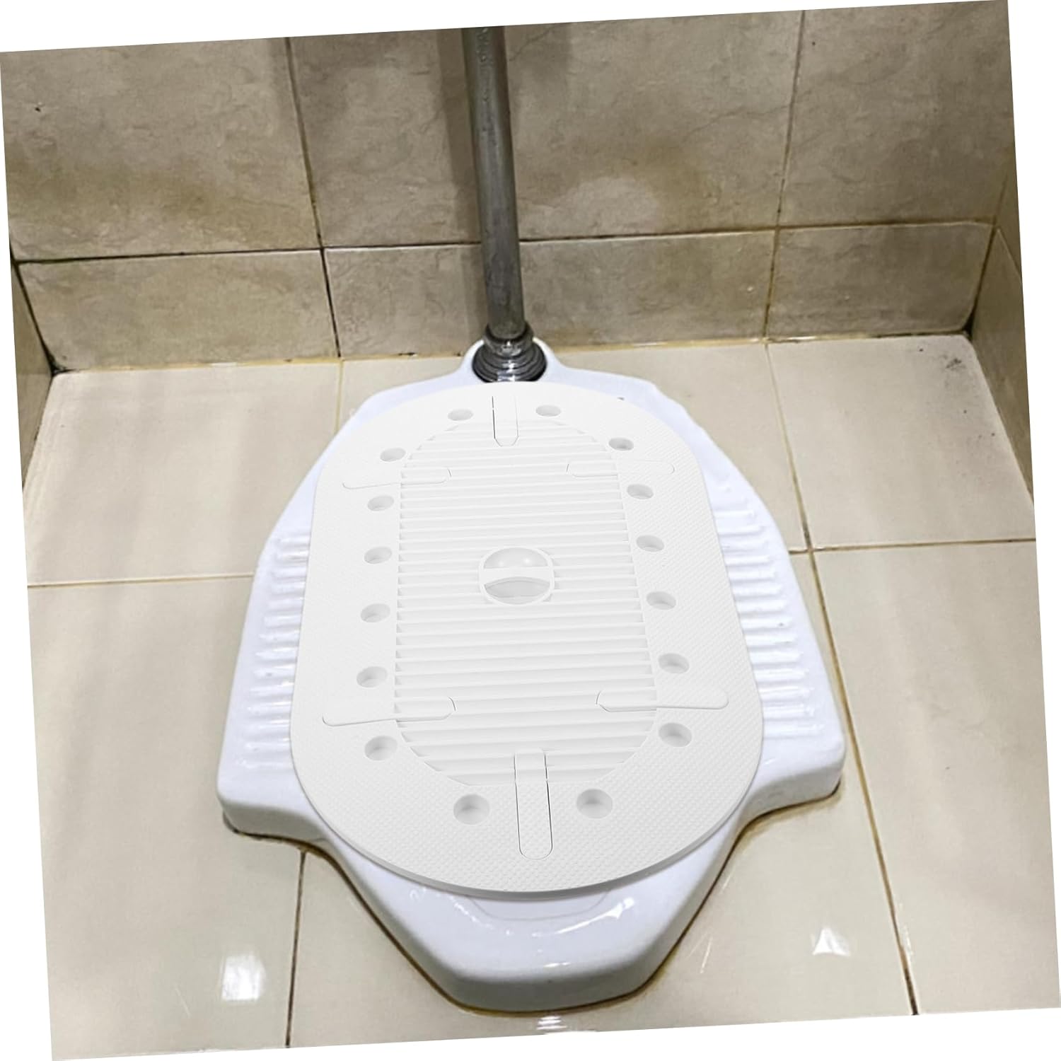 PRETYZOOM Squatting Pan Deodorizer Lid Toilet Cover Lid Odor Blocking Squatting Seat Cover