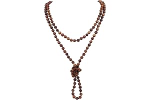 Chic Brown Wooden Beads Necklace: Embracing Nature's Timeless Appeal