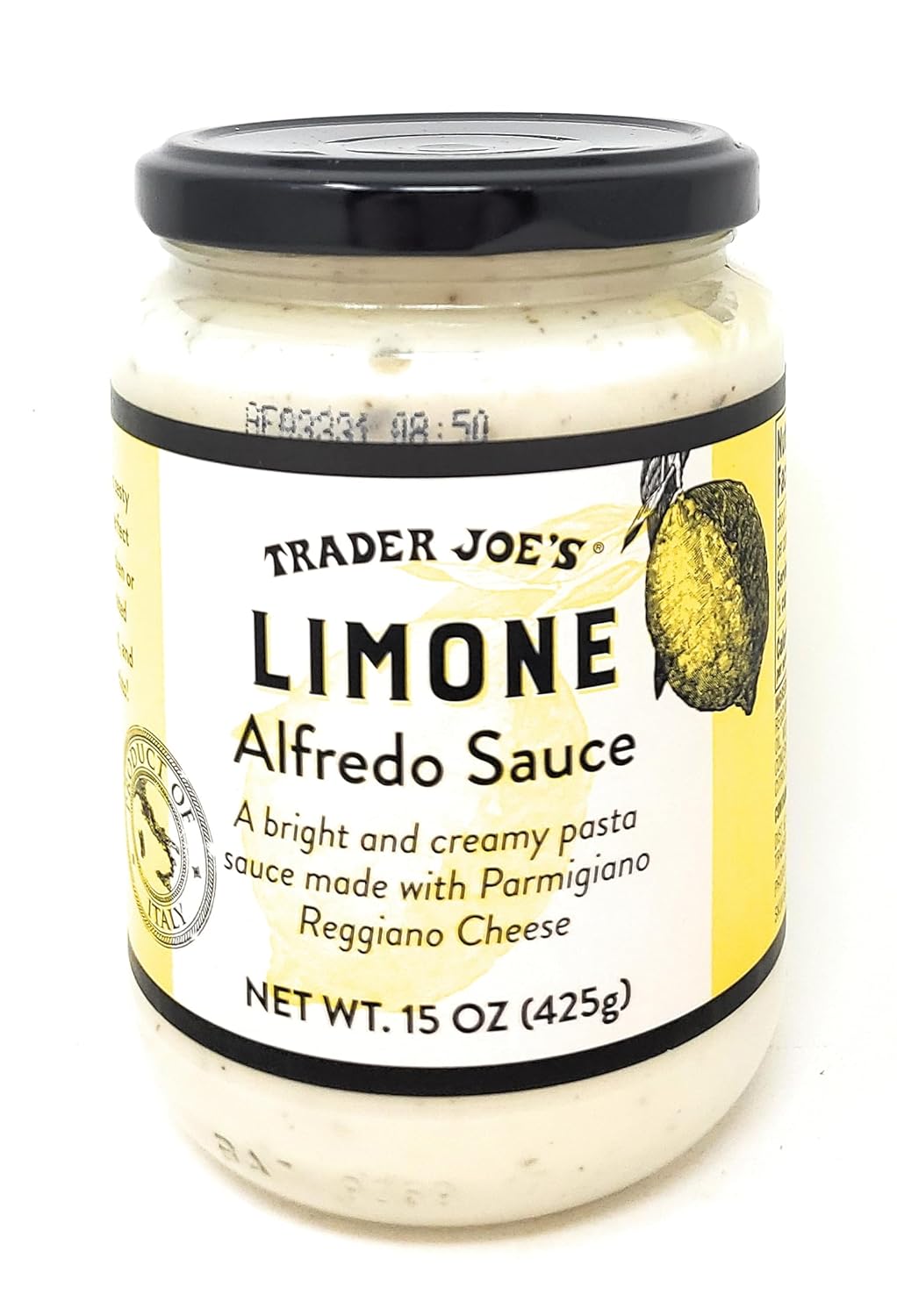 Trader Joe’s Limone Alfredo Sauce, A Bright and Creamy
