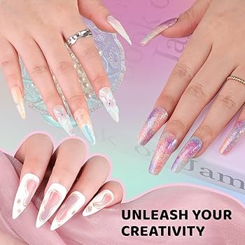 Aokitec Acrylic Nail Kit for Beginners: Acrylic Powder Gel Nail