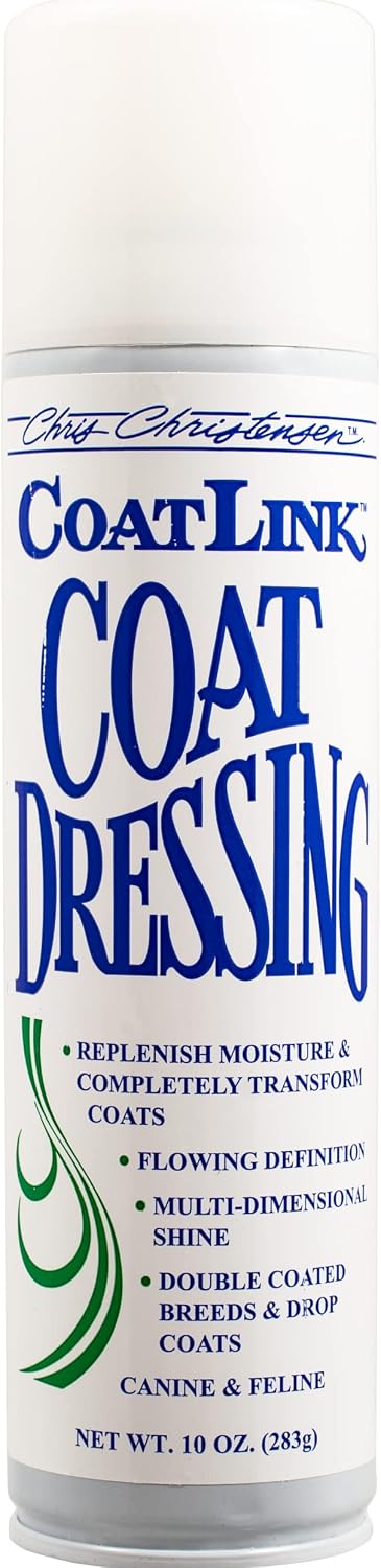 Chris Christensen Coat Link Coat Dressing 10oz Aerosol