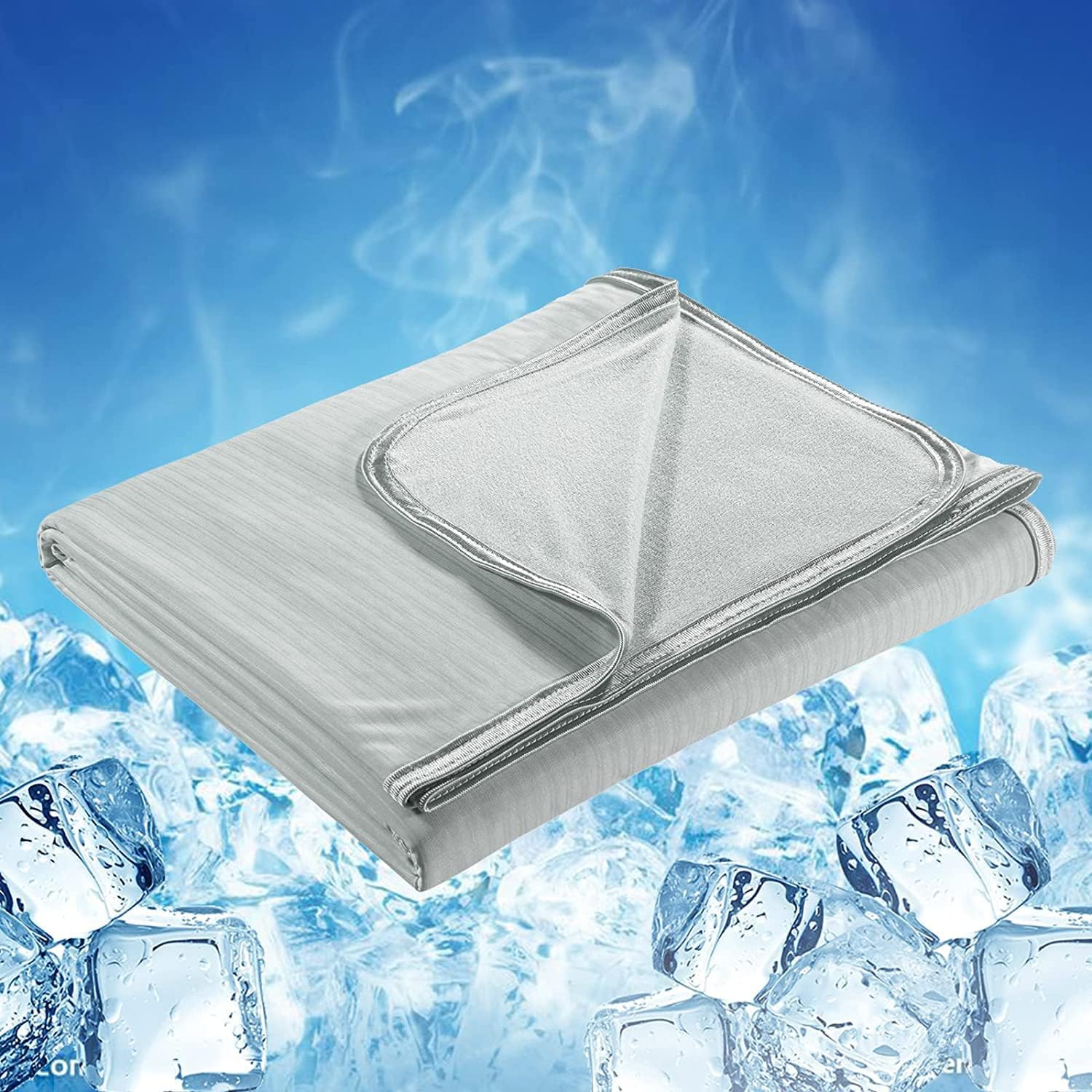 Luxear Cooling Blanket for Night sweats, with ArcChill Cooling Fiber Q