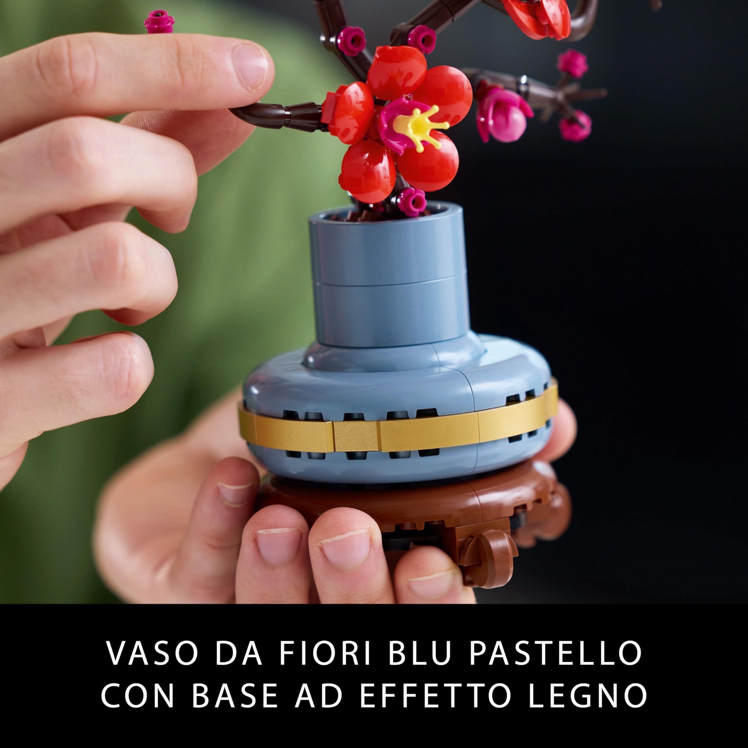 LEGO Botanicals Albicocco Giapponese 10369 Fiore Artificiale da Costruire per Adulti
