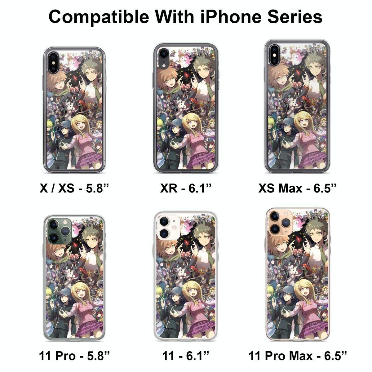 Amazon.com: Danganronpamakato Hajime Kaede Nagito Phone Case