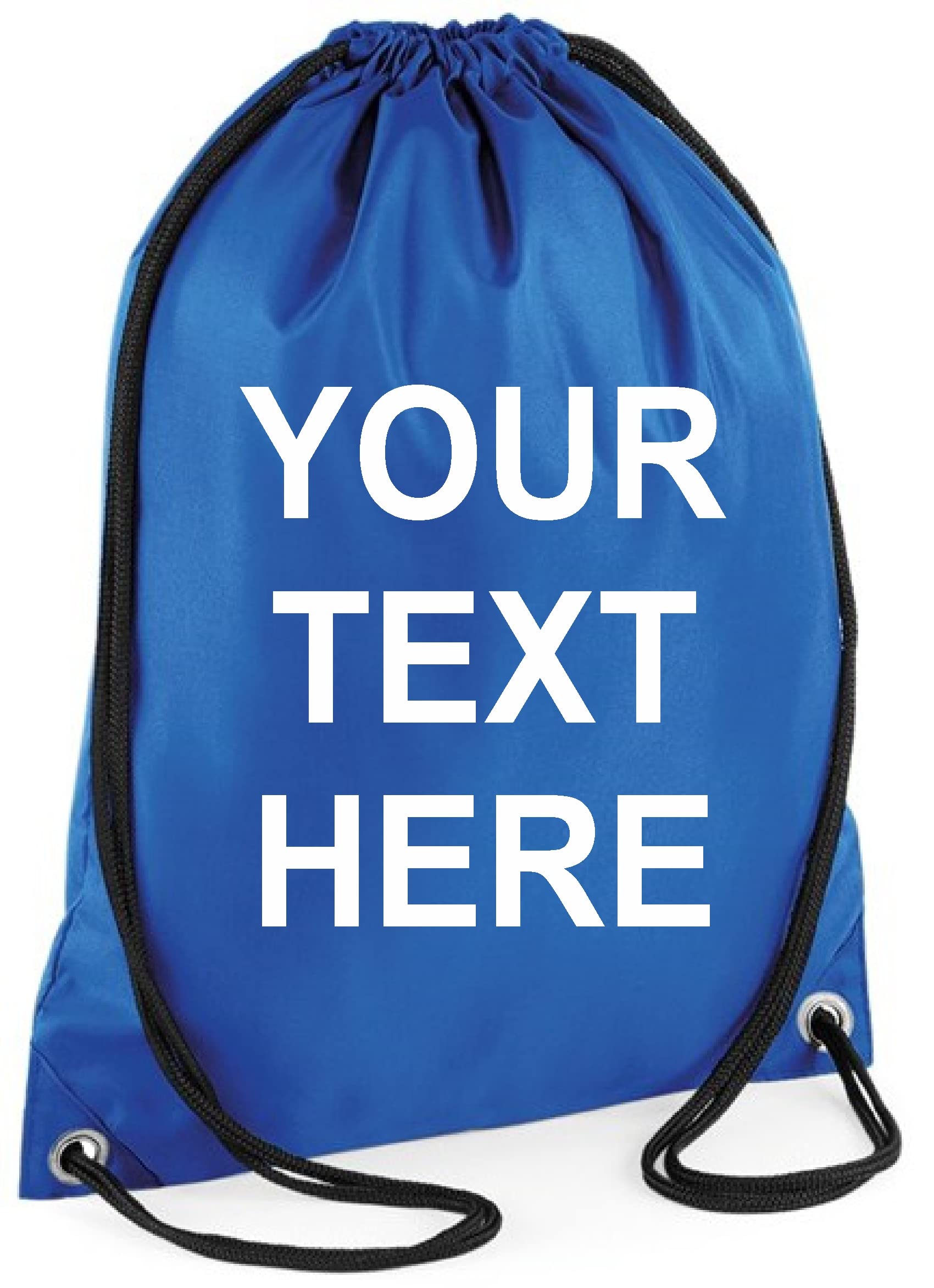 Flexi-Print Personalised PE Bag - Drawstring Gym Bag, Swim Bag Kids, School PE Kit Bag, Kids Swimming Bag For School, Dance Bag Gym Sack, Personalised Drawstring Bags For Kids, Drawstring PE Bag
