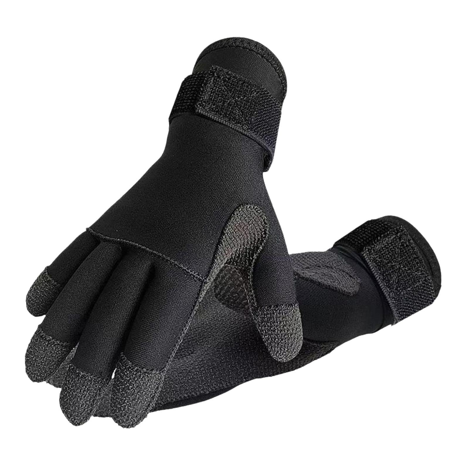 Guantes de Buceo, Guantes de Natación, Equipo Antideslizante, Resistente Al Desgaste, Protección de Manos, Accesorios para Deportes Acuáticos, Cinco D