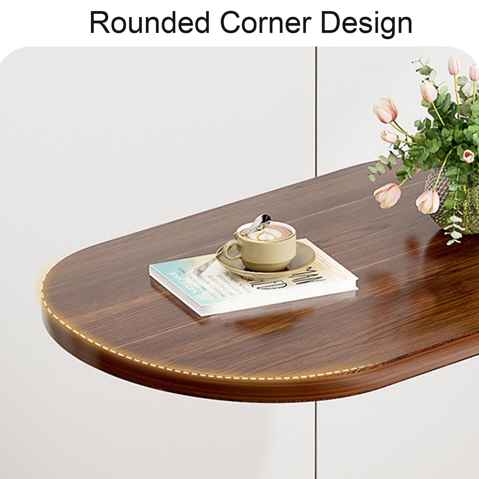 Amazon.co.jp: 多機能 C 字型サイドテーブル - 小さなスペース用の