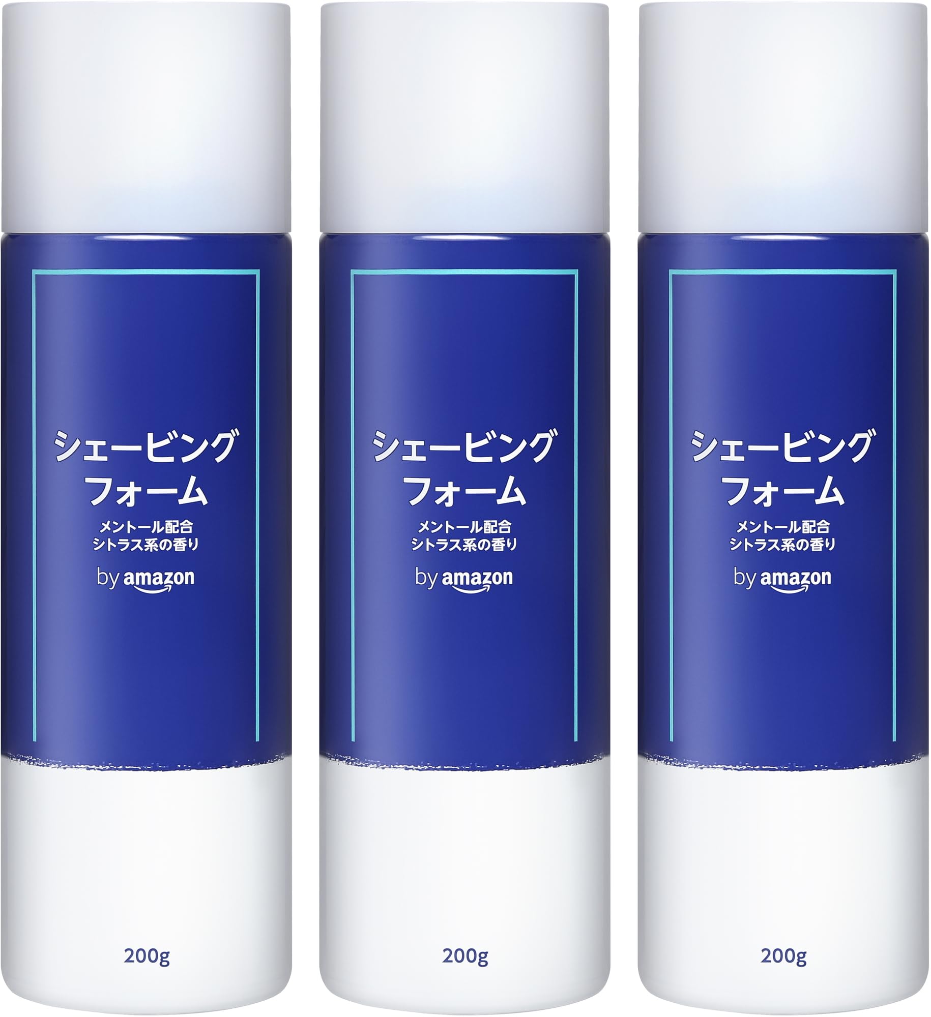 by Amazon シェービングフォーム シトラスの香り 200g × 3本パッ…